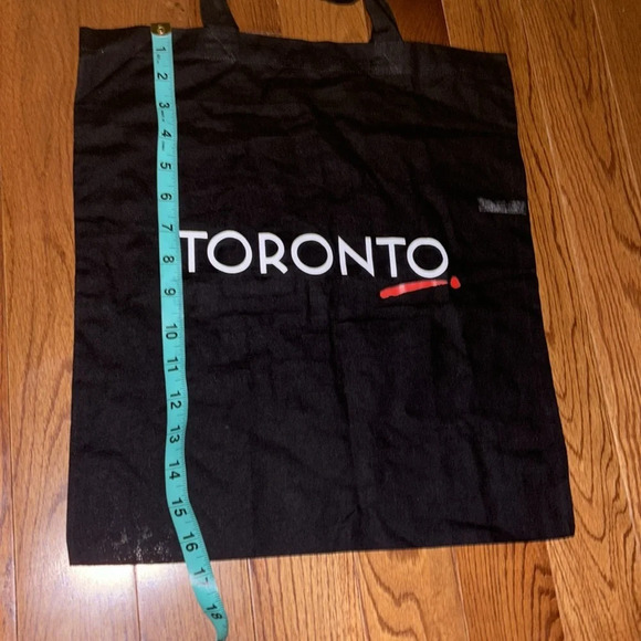 Vintage style Toronto scripted blackTote Bag T-shirt set - Picture 9 of 15
